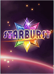 1xBet platformundaki Starburst slot oyunu