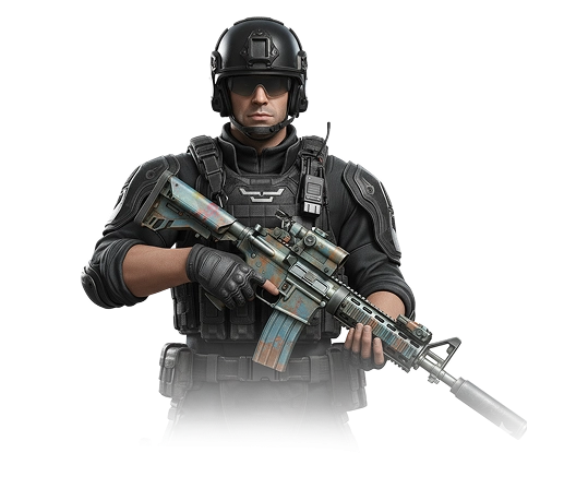 Counter Strike oyuncuları savaş sahnesi